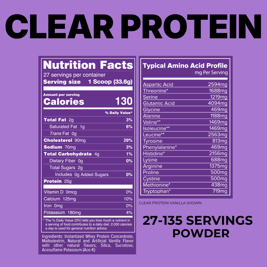 CLEAR PROTEIN