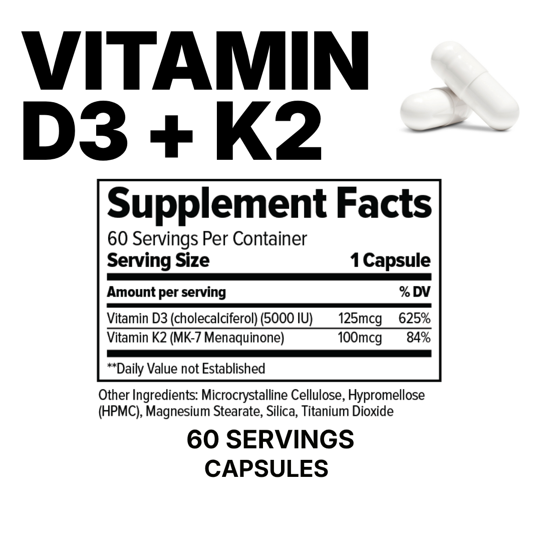 Vitamin D3 + K2