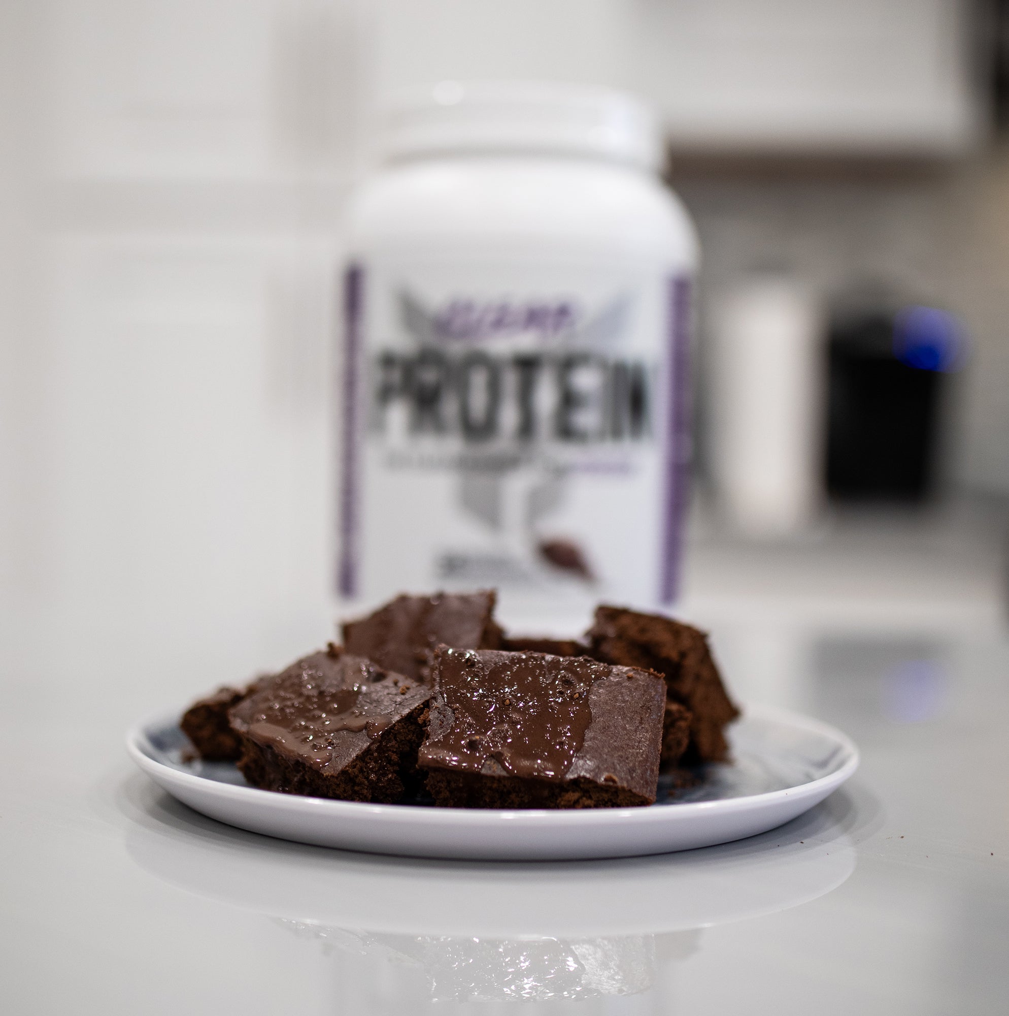 Clear Protein Brownies