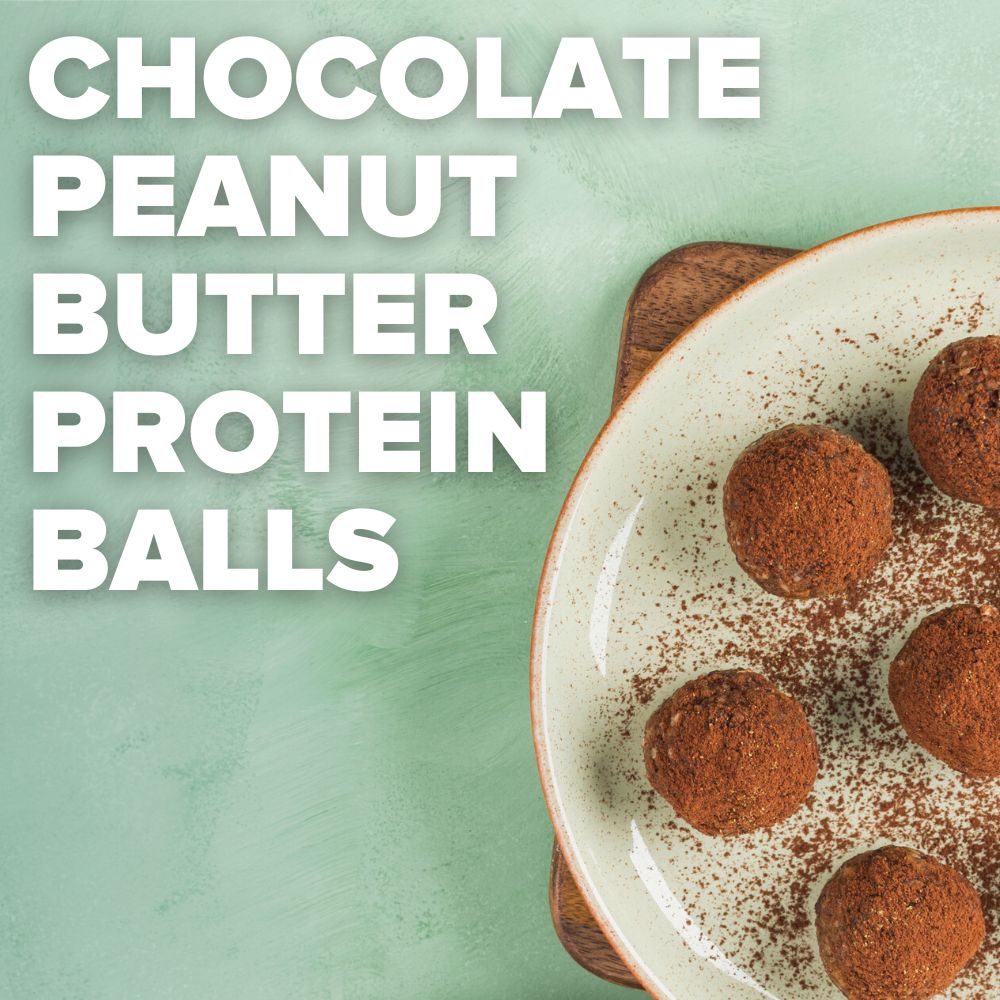 Chocolate Peanut Butter Protein Balls - FINAFLEX