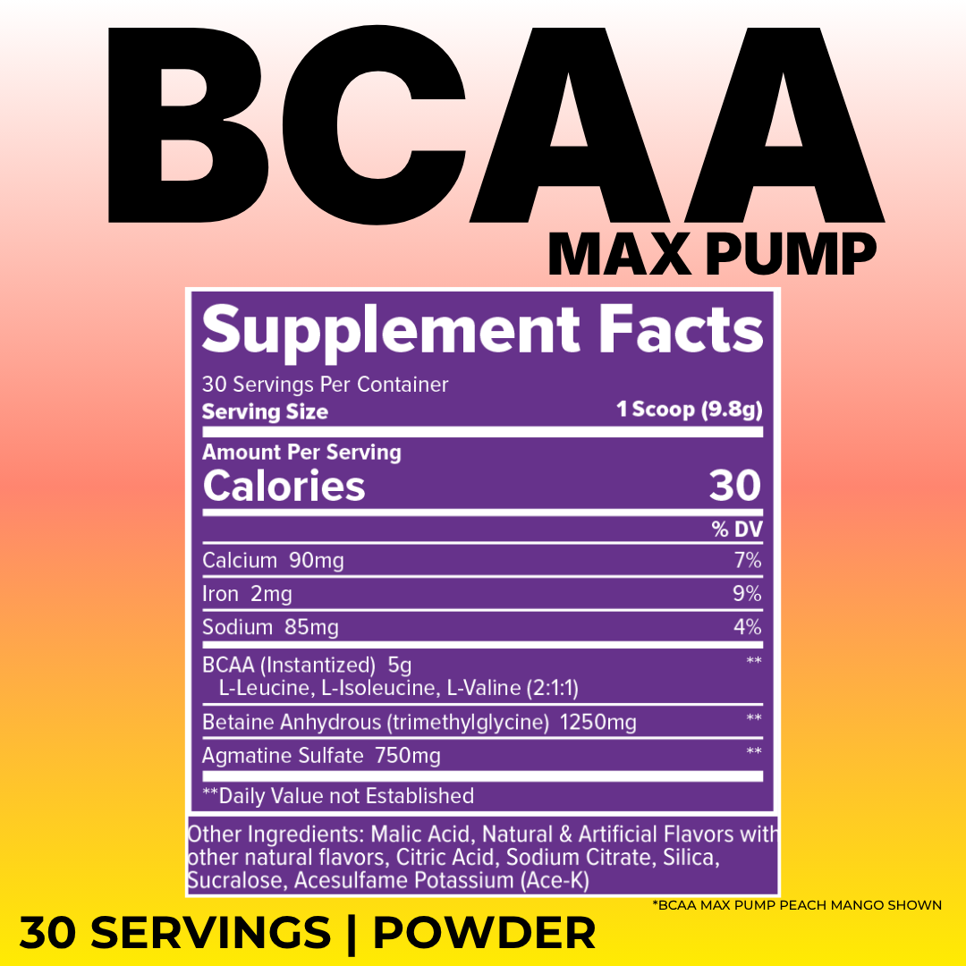 BCAA MAX PUMP