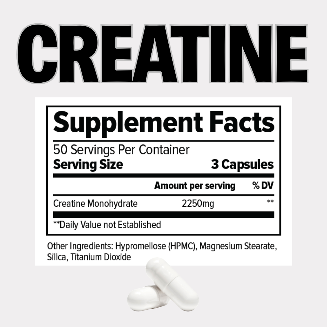 CREATINE MONOHYDRATE (CAPSULES)