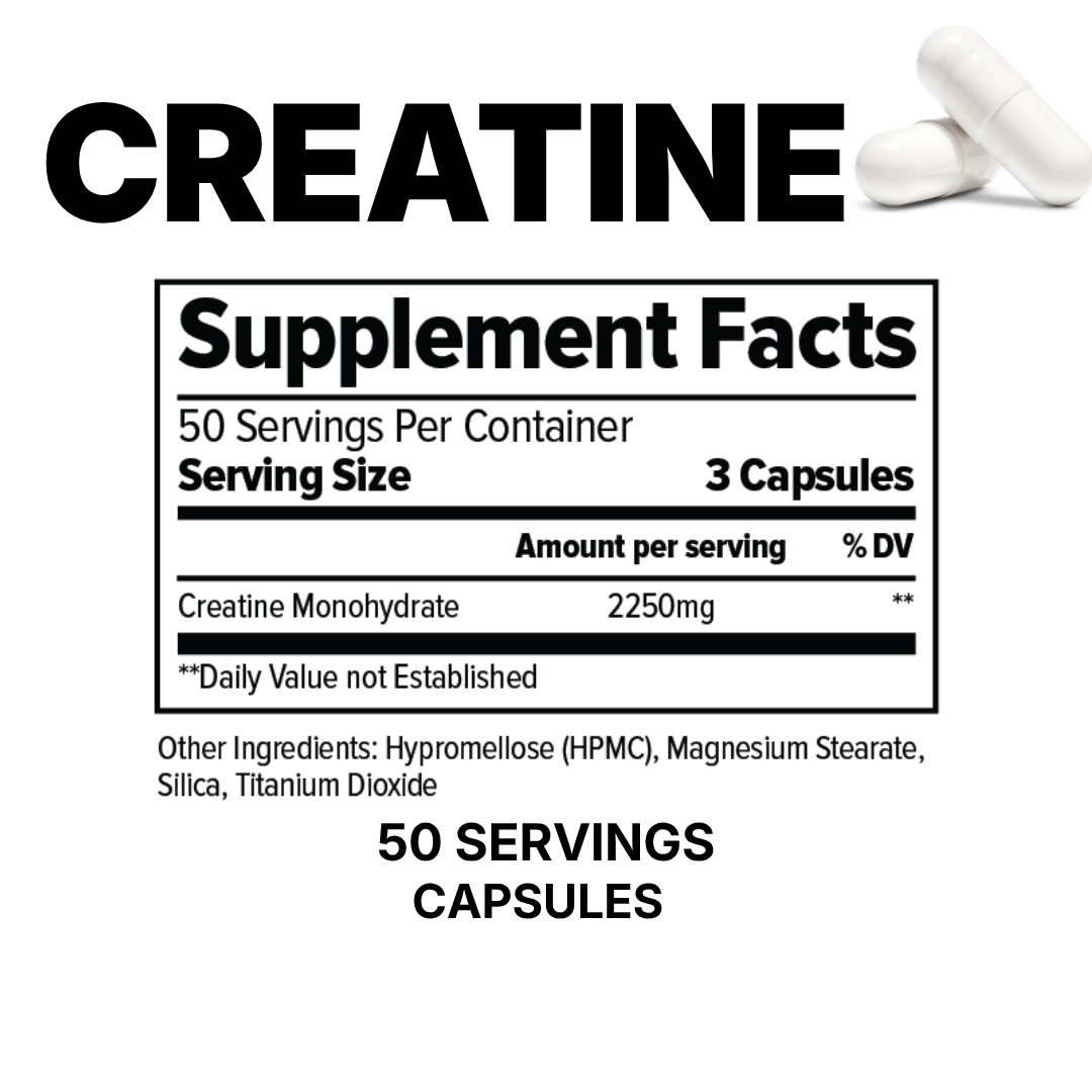 CREATINE MONOHYDRATE (CAPSULES)