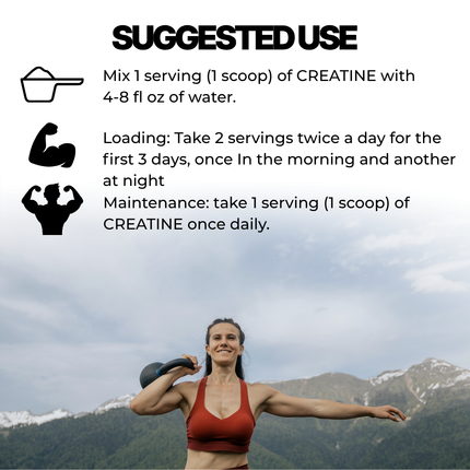 CREATINE MONOHYDRATE - FLAVORED