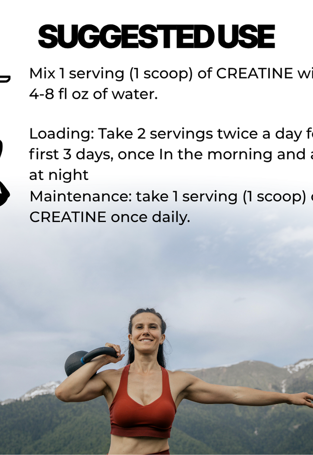 CREATINE MONOHYDRATE - FLAVORED