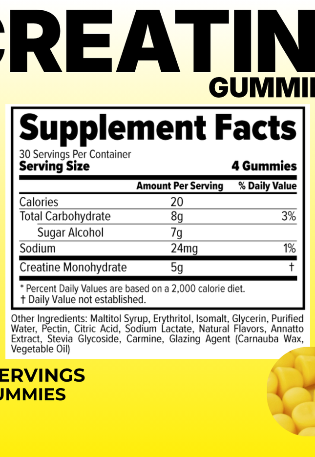 CREATINE GUMMIES