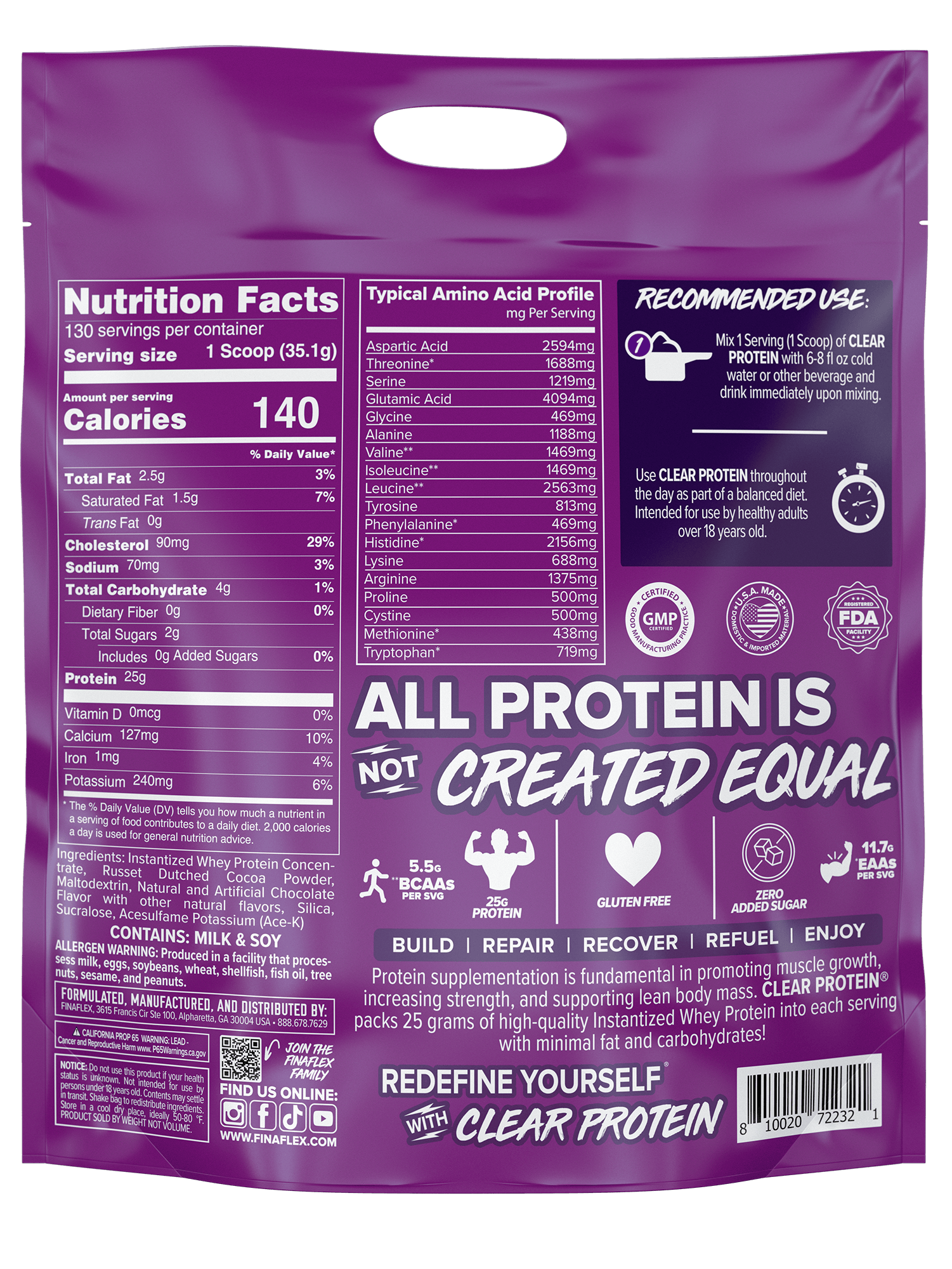 CLEAR PROTEIN