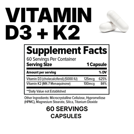 Vitamin D3 + K2