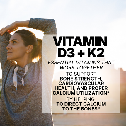 Vitamin D3 + K2