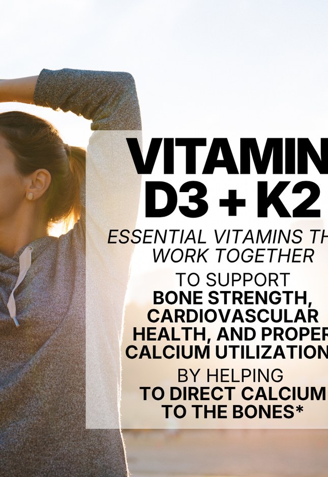 Vitamin D3 + K2