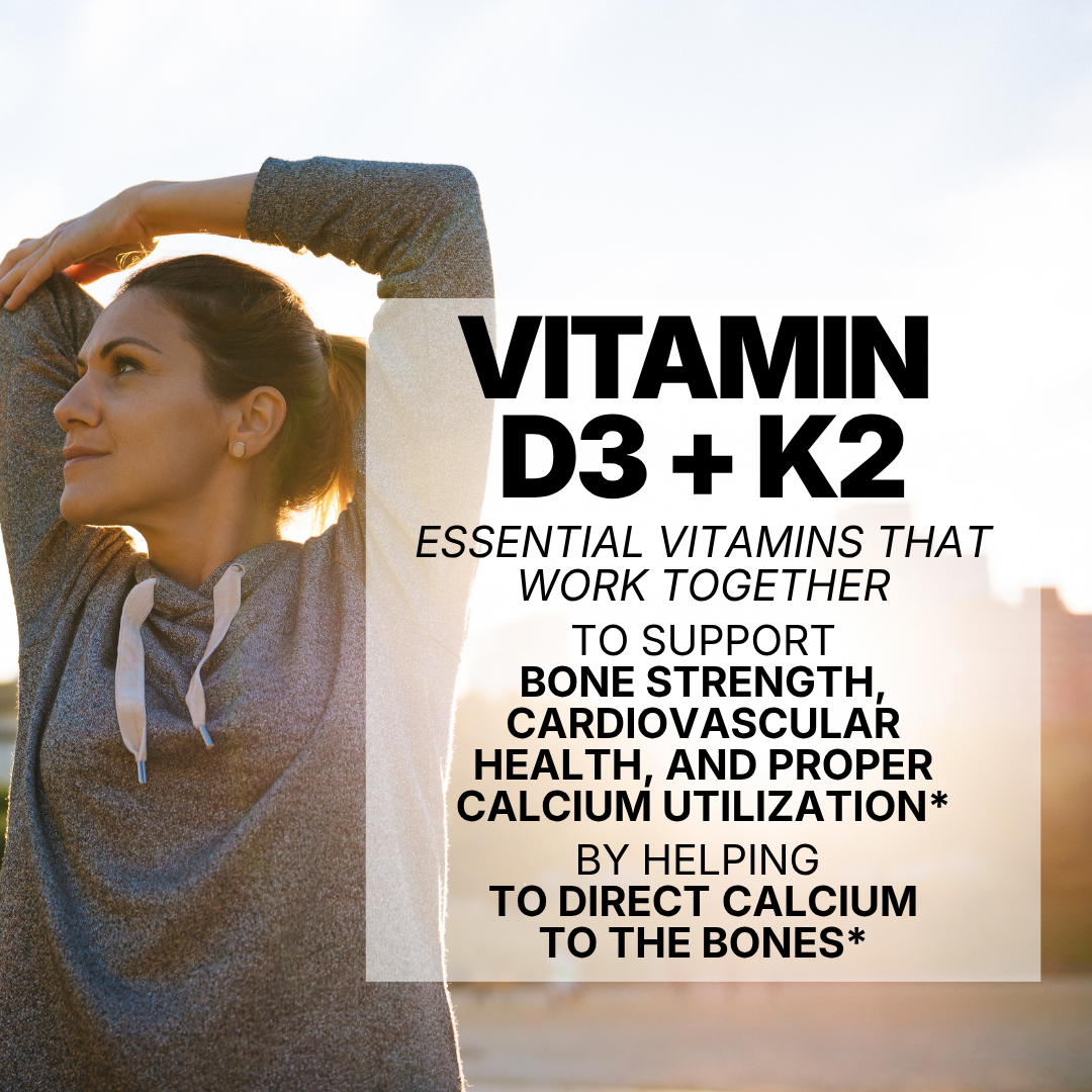 Vitamin D3 + K2